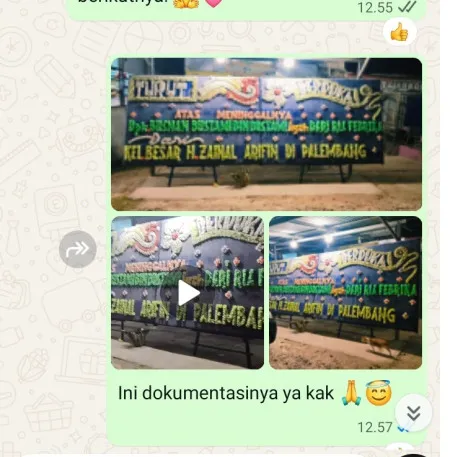 Pengiriman Papan Bunga Duka Tanduk Ampel